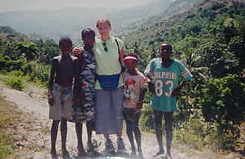 Natasha in Haiti